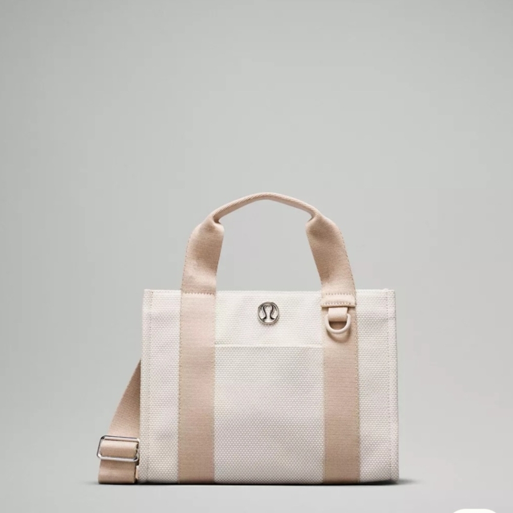 Lululemon Canvas Tote Bag